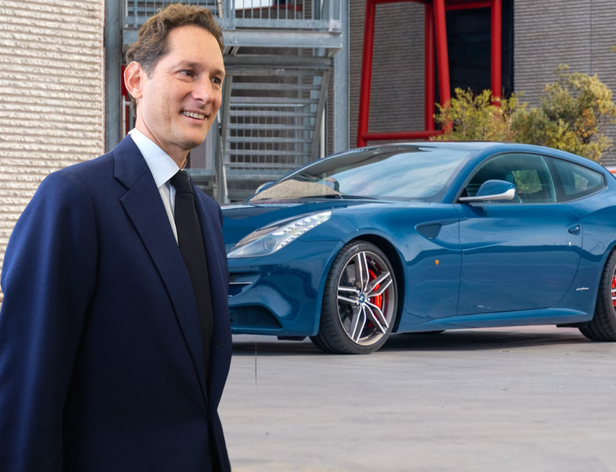 John Elkann, in vendita anche la (sua) Ferrari
