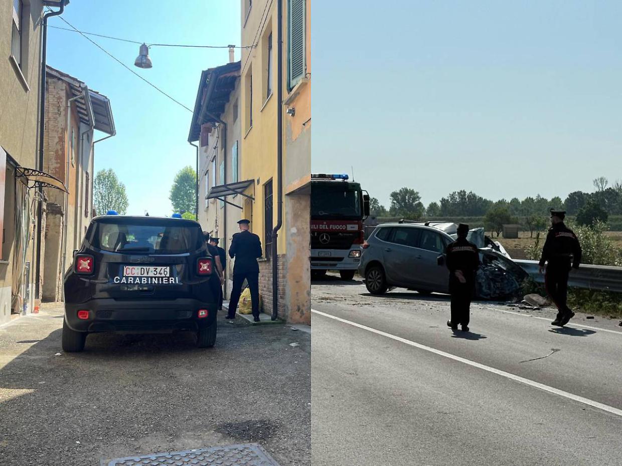 Migliorano le condizioni della 48enne accoltellata dal marito nella loro abitazione di San Secondo Parmense. L’uomo è deceduto poco dopo in un incidente stradale