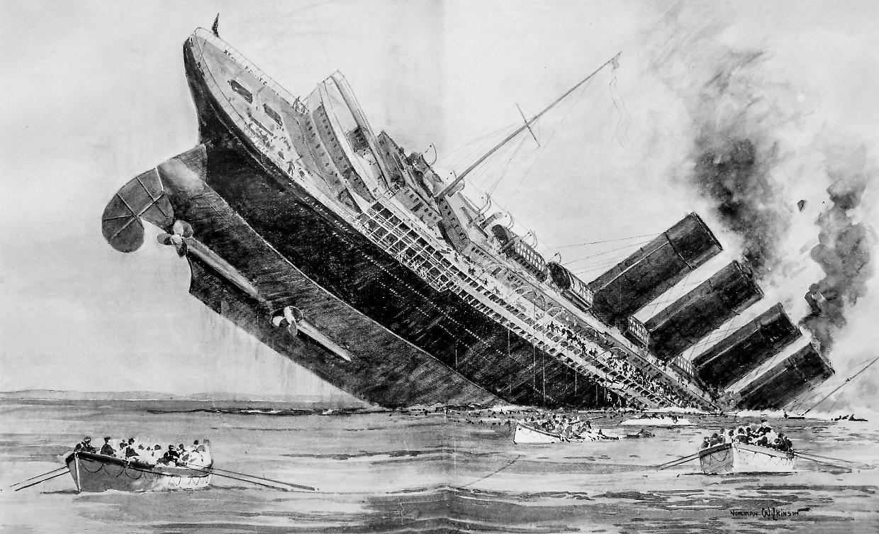 Quella volta in cui... affondò il Lusitania 110 anni fa