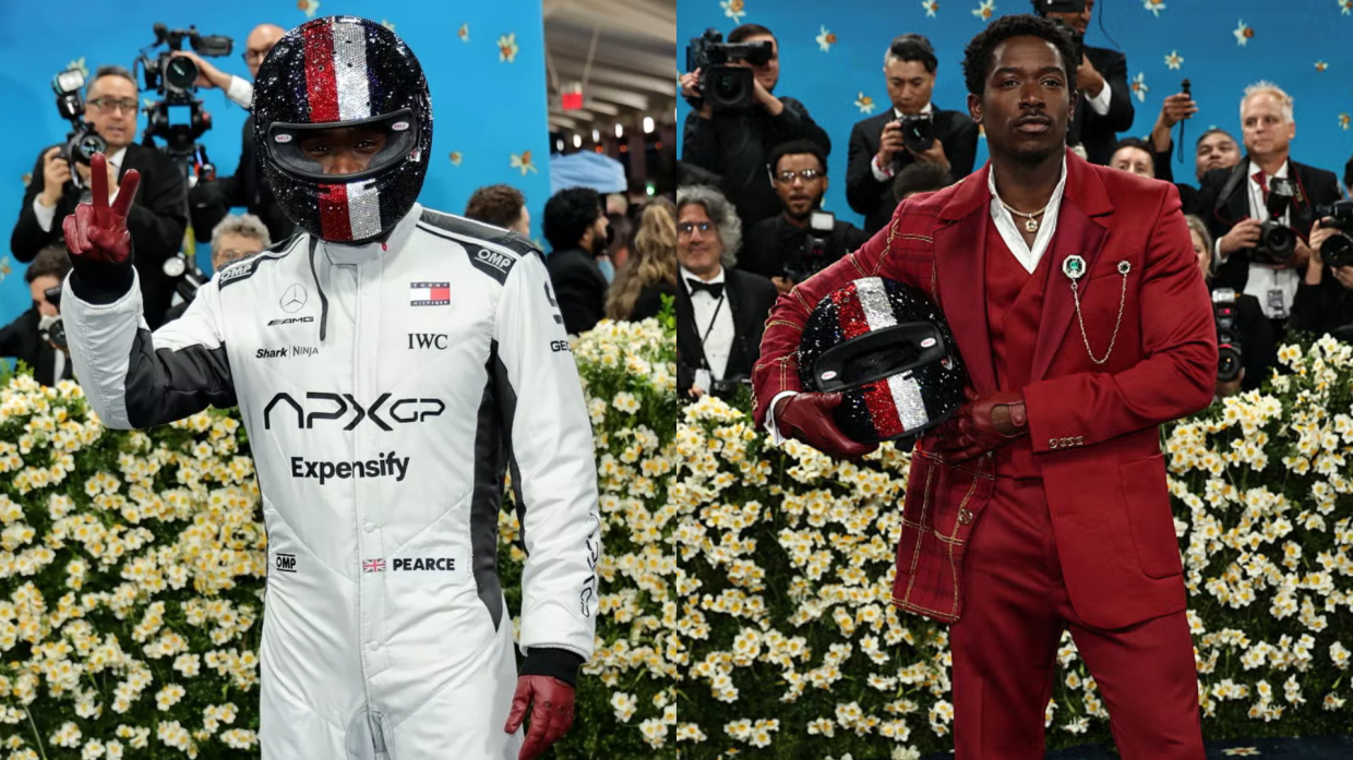 Met Gala '25: il doppio outfit di Damson Idris come promozione per il nuovo film 'F1' 