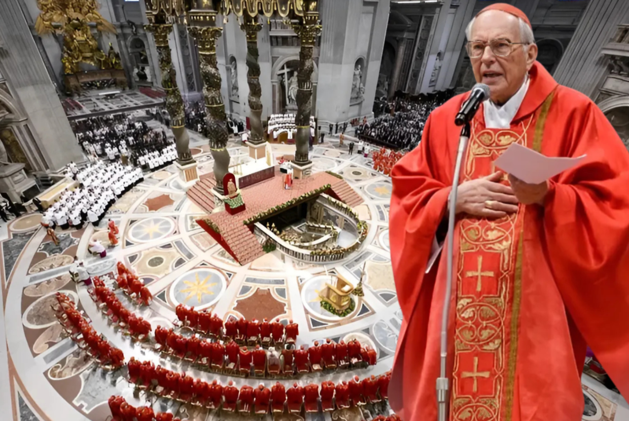 Parolin entra nella Sistina con 50 voti. Il cardinale Re: "Per lui auguri doppi"