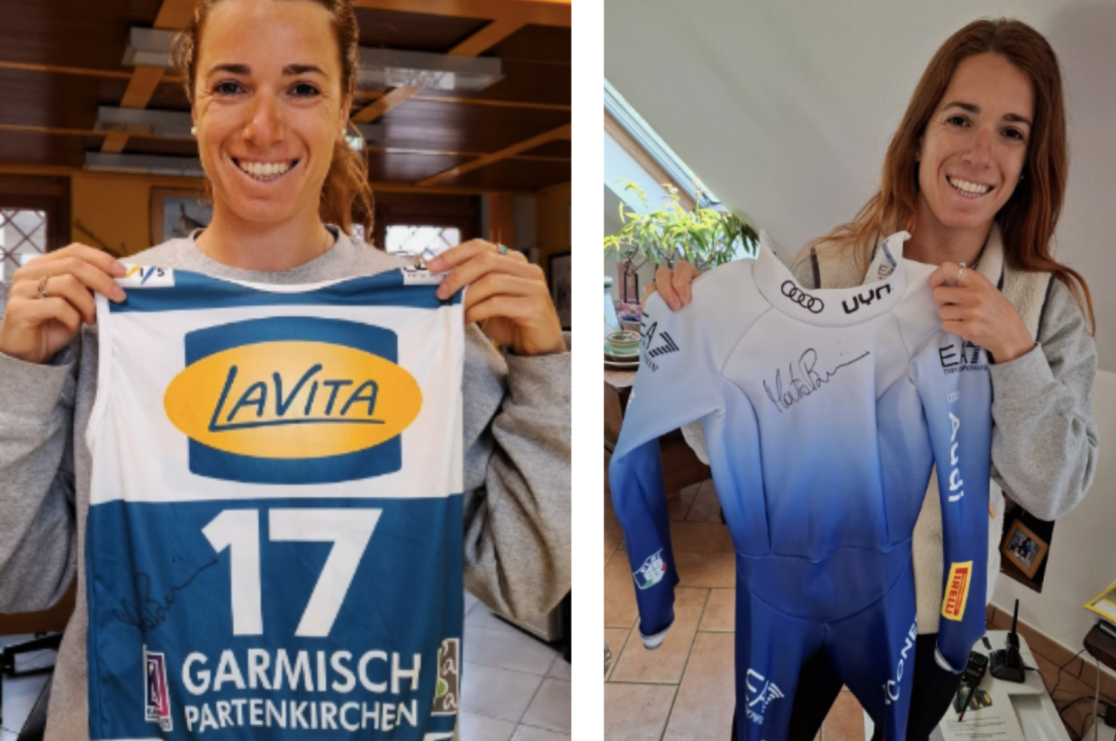 Dalle tute ai pettorali da gara: venti cimeli di Marta Bassino all'asta per beneficenza