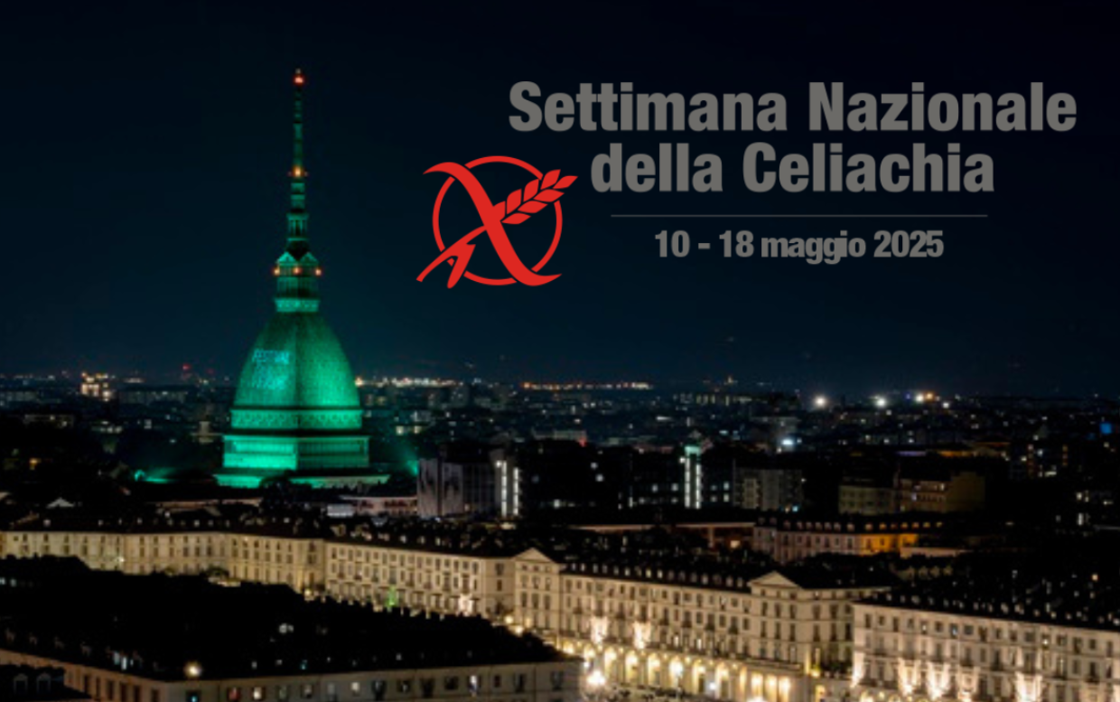 “Celiachia, parliamone!”: il Piemonte si illumina di verde tra eventi, pizza e informazione