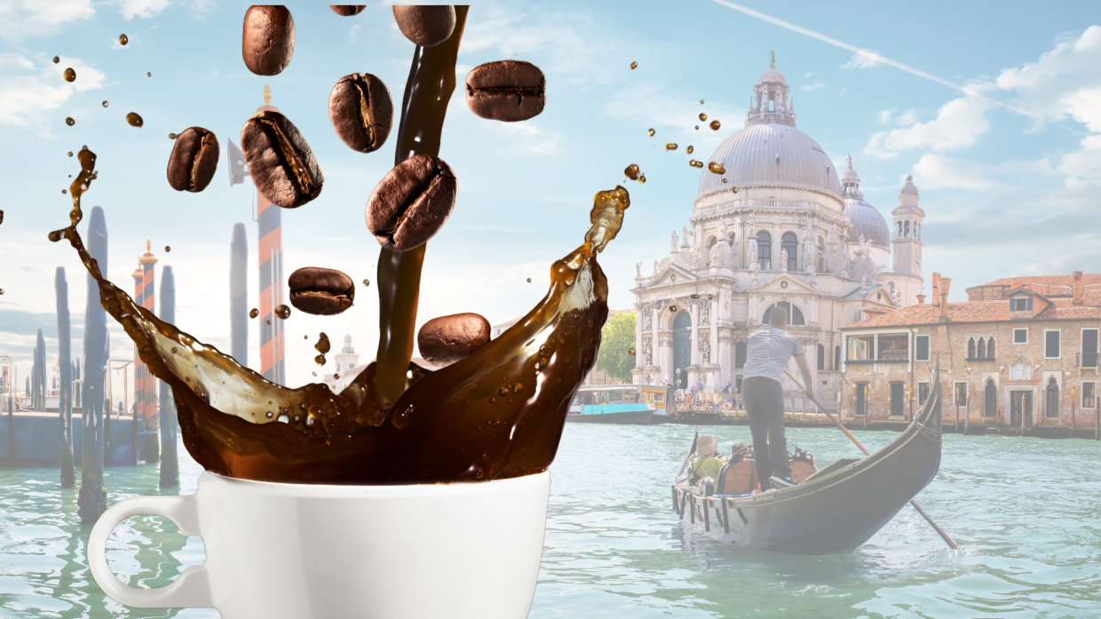 Il caffè a Venezia si fa con l'acqua dei canali
