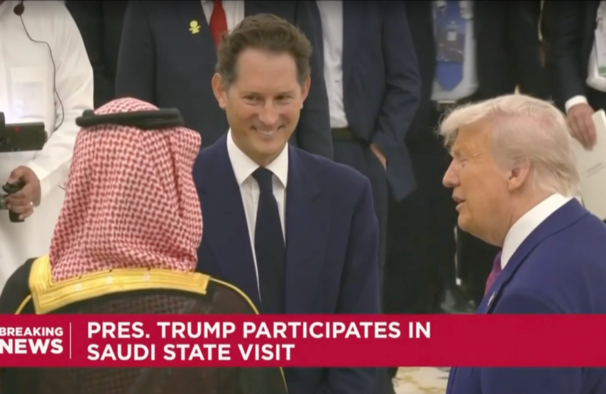 John Elkann, l'Americano d'Arabia