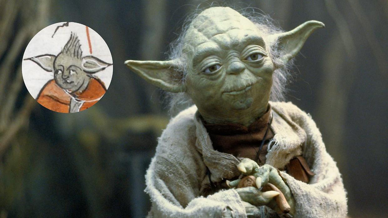 Il maestro Yoda benediceva già nel Medioevo e nessuno ci ha detto nulla