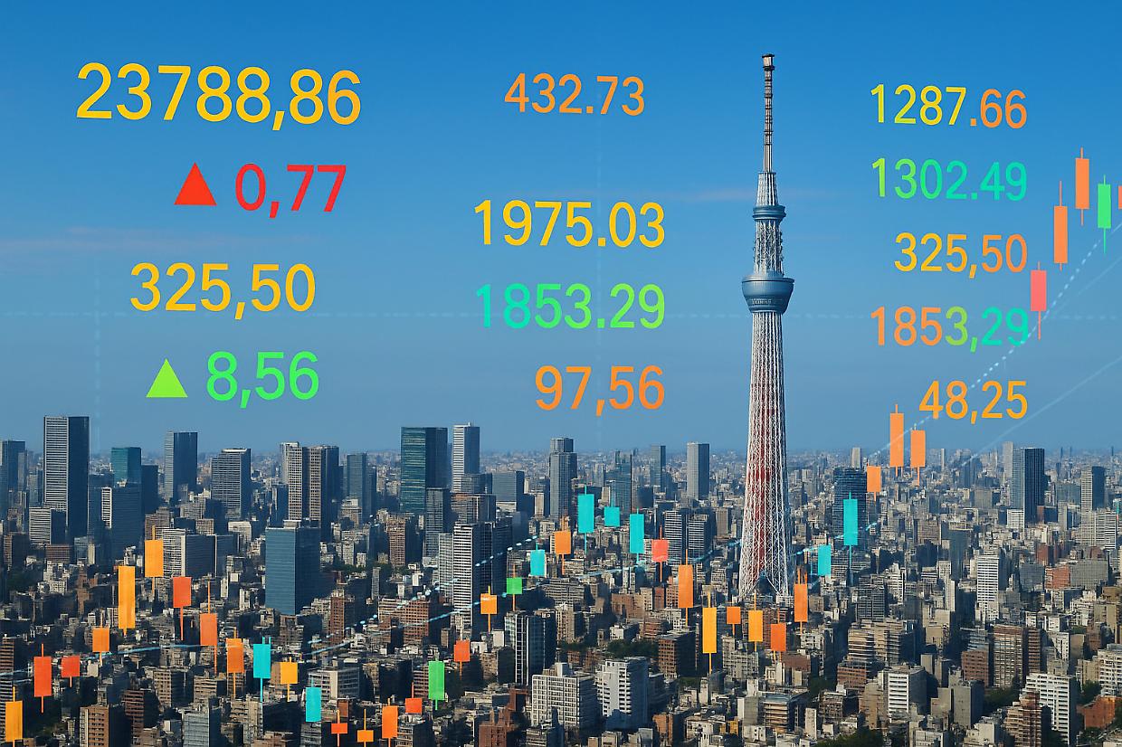 Borsa di Tokyo in calo dello 0,77%: pesano le tensioni tra Cina e Stati Uniti