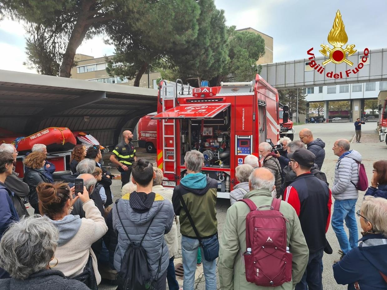 Un giorno da pompiere: l'open-day dei vigili del fuoco di Volpiano