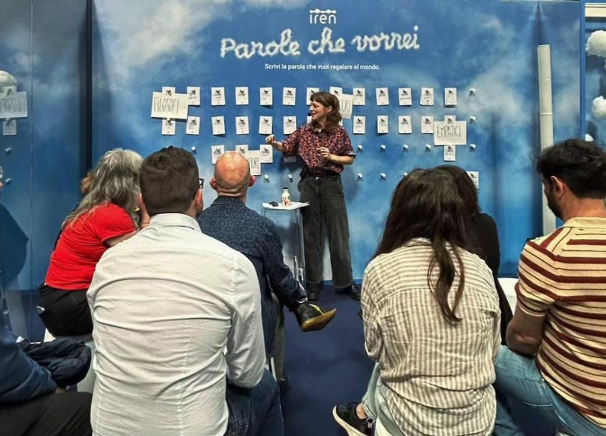 "Parole che vorrei": Iren porta uno spazio di dialogo al Salone del Libro