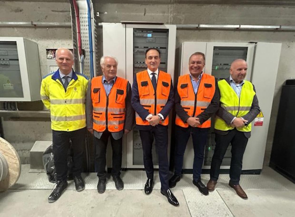 Cirio e Bongioanni in sopralluogo al Tenda: apertura prevista per fine giugno