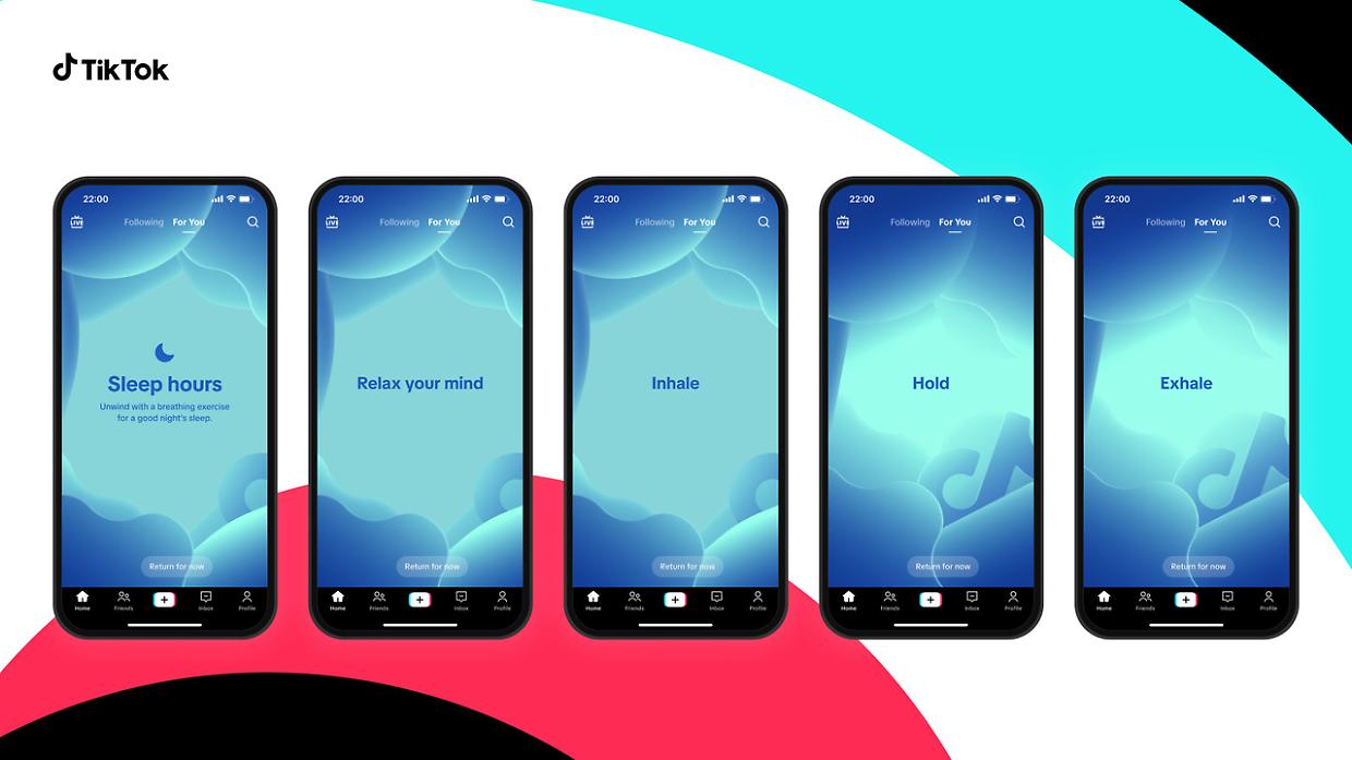 TikTok: introdotta una funzione di meditazione guidata per utenti minorenni attiva dopo le 22