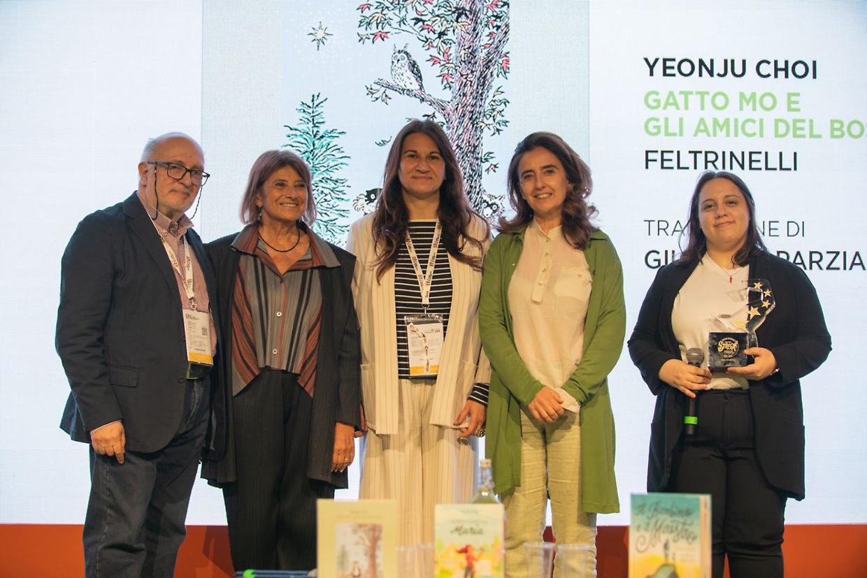 Yeonju Choi trionfa al Premio Strega Ragazze e Ragazzi 2025 con "Gatto Mo e gli amici del bosco"