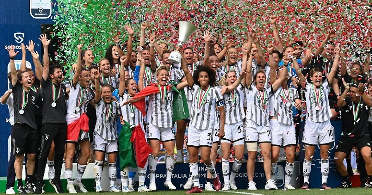 Juventus Women inarrestabile, il 4-0 alla Roma le consegna la quarta Coppa Italia