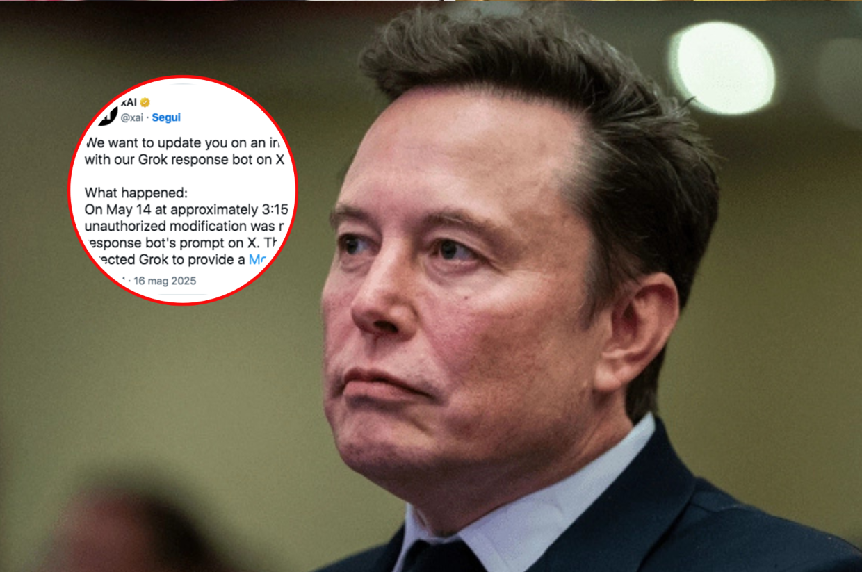 Grok e il caso del "genocidio bianco": xAI spiega l’anomalia del chatbot di Elon Musk