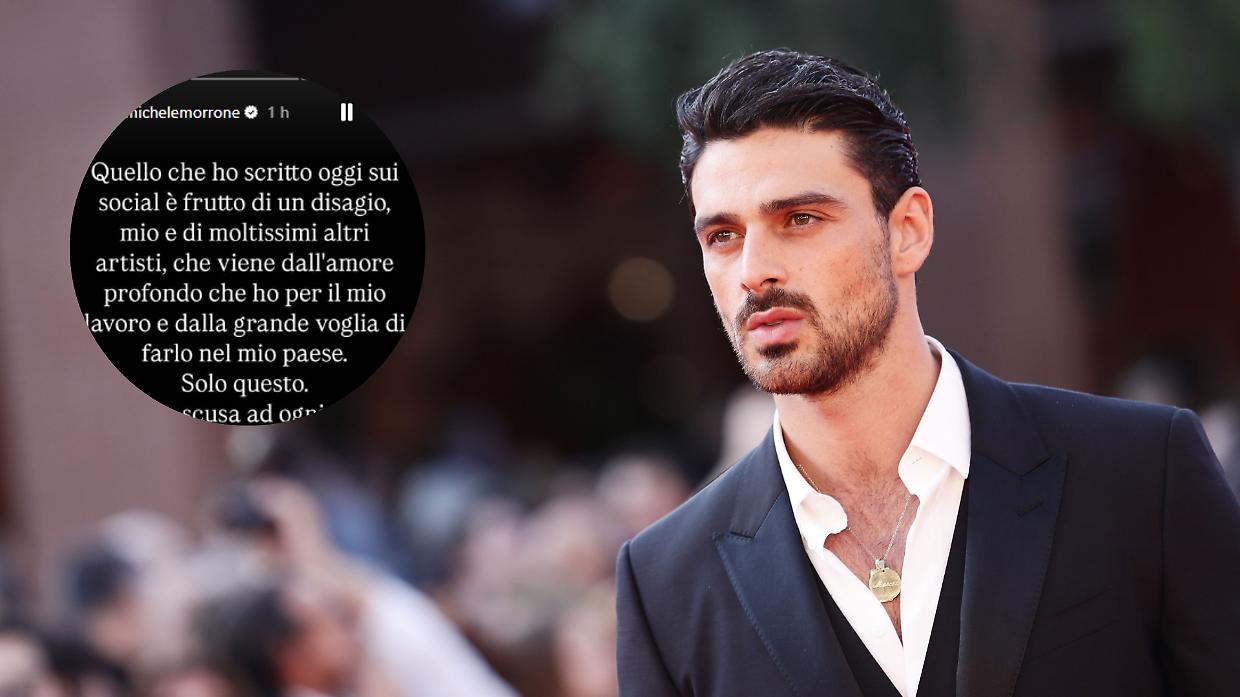 Michele Morrone si scusa dopo lo sfogo social contro l'industria cinematografica italiana