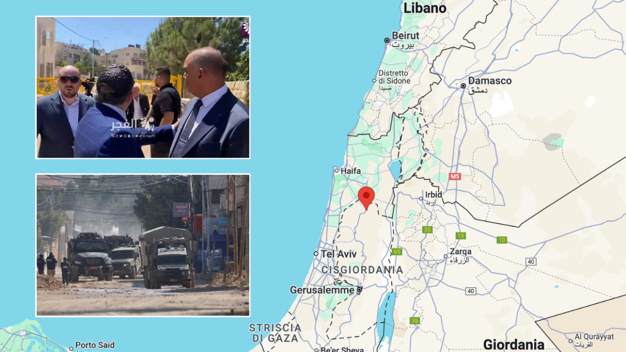 Attimi di terrore: l'Idf spara durante una visita dei diplomatici a Jenin