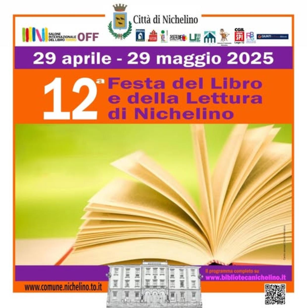 Nichelino celebra la letteratura: un viaggio tra pagine e storie alla Festa del Libro