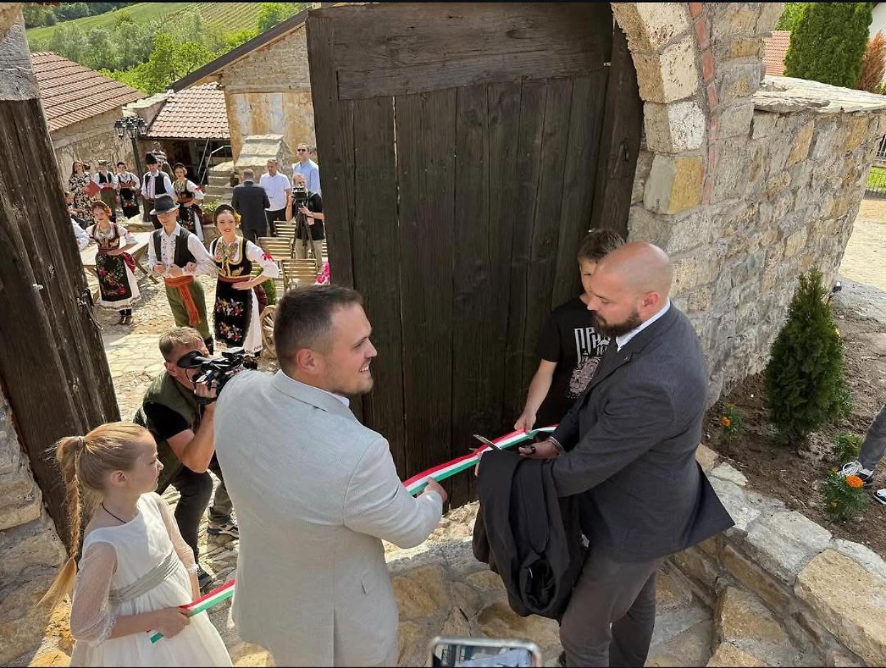 Velika Hoča: inaugurata l’Antica Cantina restaurata con il sostegno del Piemonte