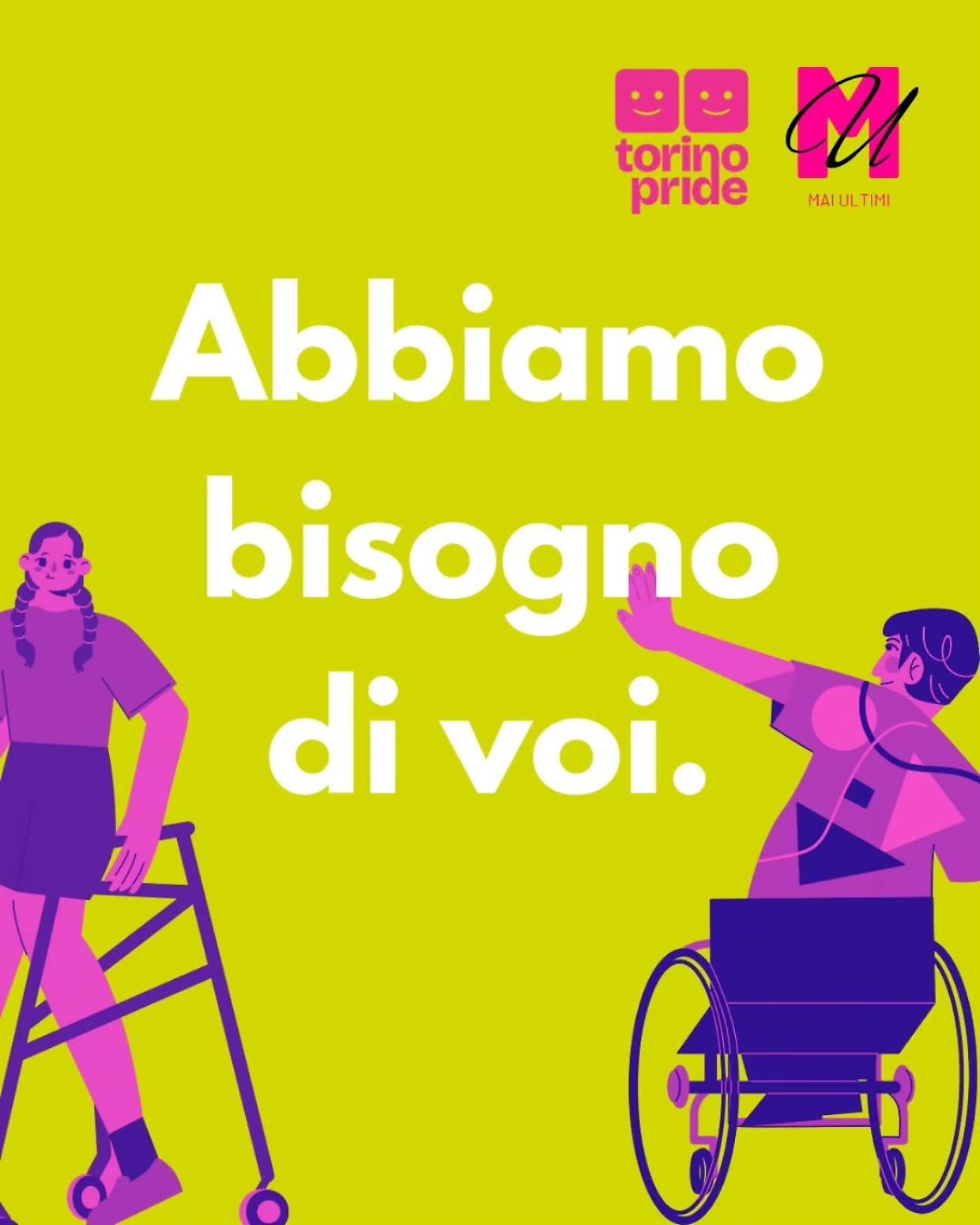 Torino Pride 2025: cercasi volontari per lo spazio di decompressione