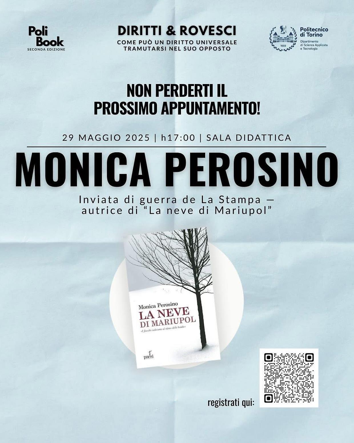 PoliBook 2024: Monica Perosino racconta la guerra in Ucraina