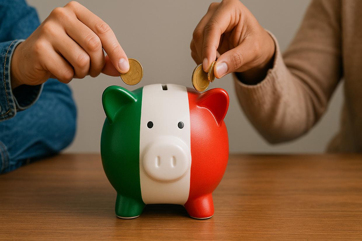 Italiani, popolo di risparmiatori: ogni cittadino ha in media oltre 37mila euro da parte