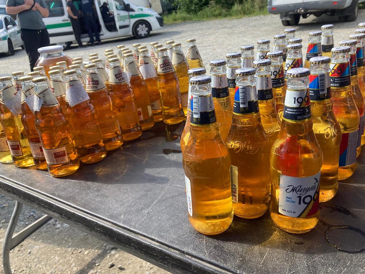 Le birre vendute abusivamente