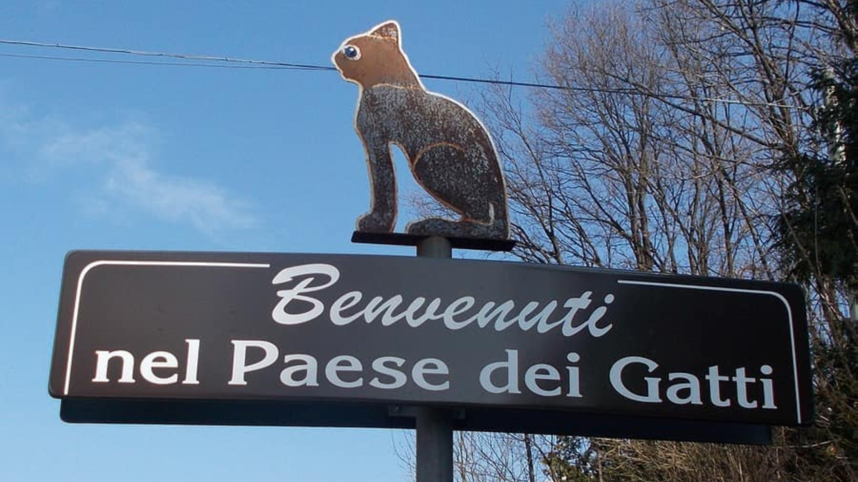 Il Paese dei Gatti è piemontese e si trova in questo borgo di Nonio