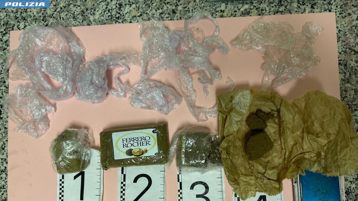 Acqui Terme, arrestato 23enne con oltre 200 grammi di hashish