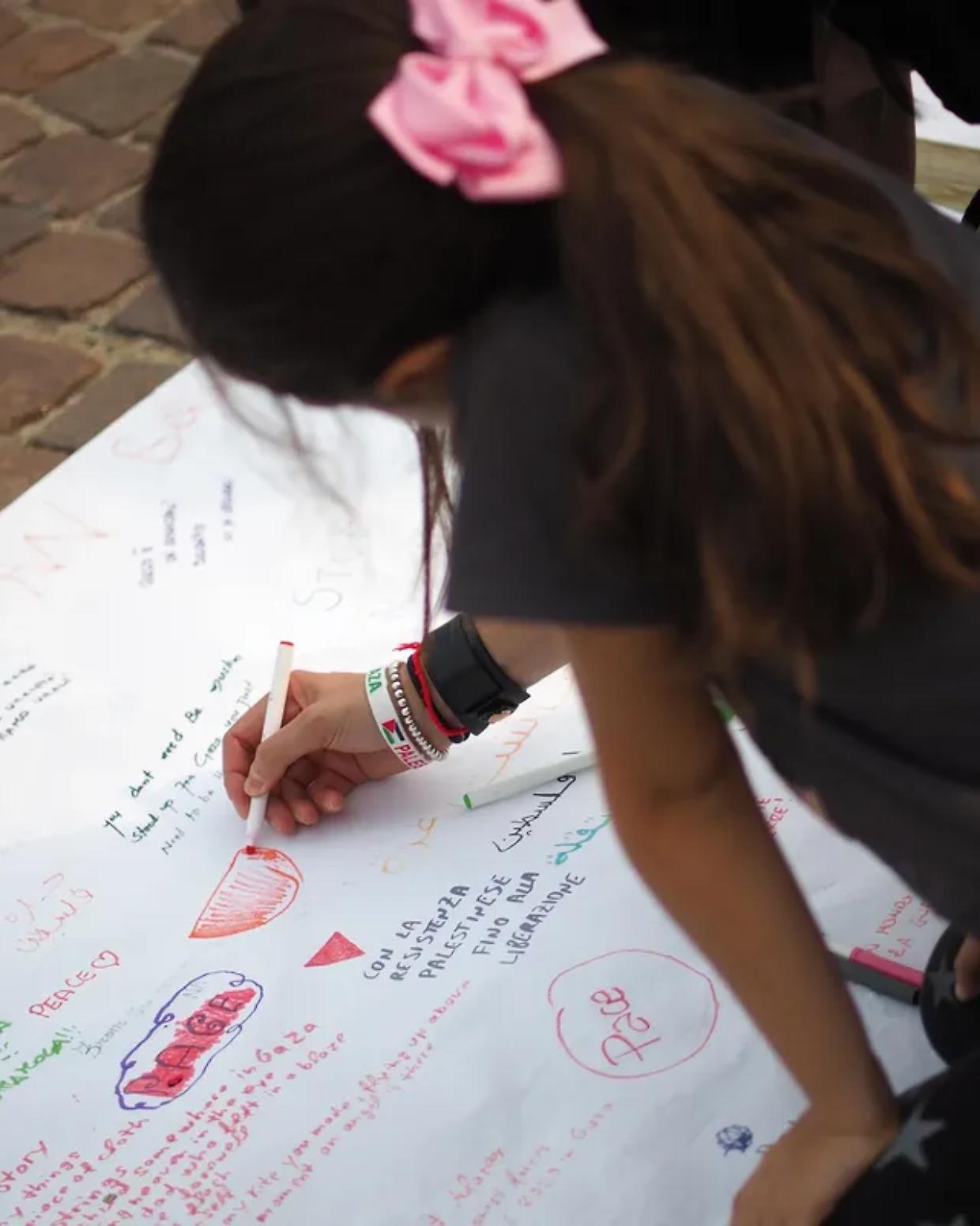 Una camminata per Gaza: la scuola italiana si mobilita per la Palestina