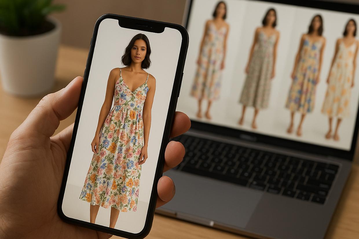 Shopping rivoluzionario: con l’AI di Google si potranno provare i vestiti online