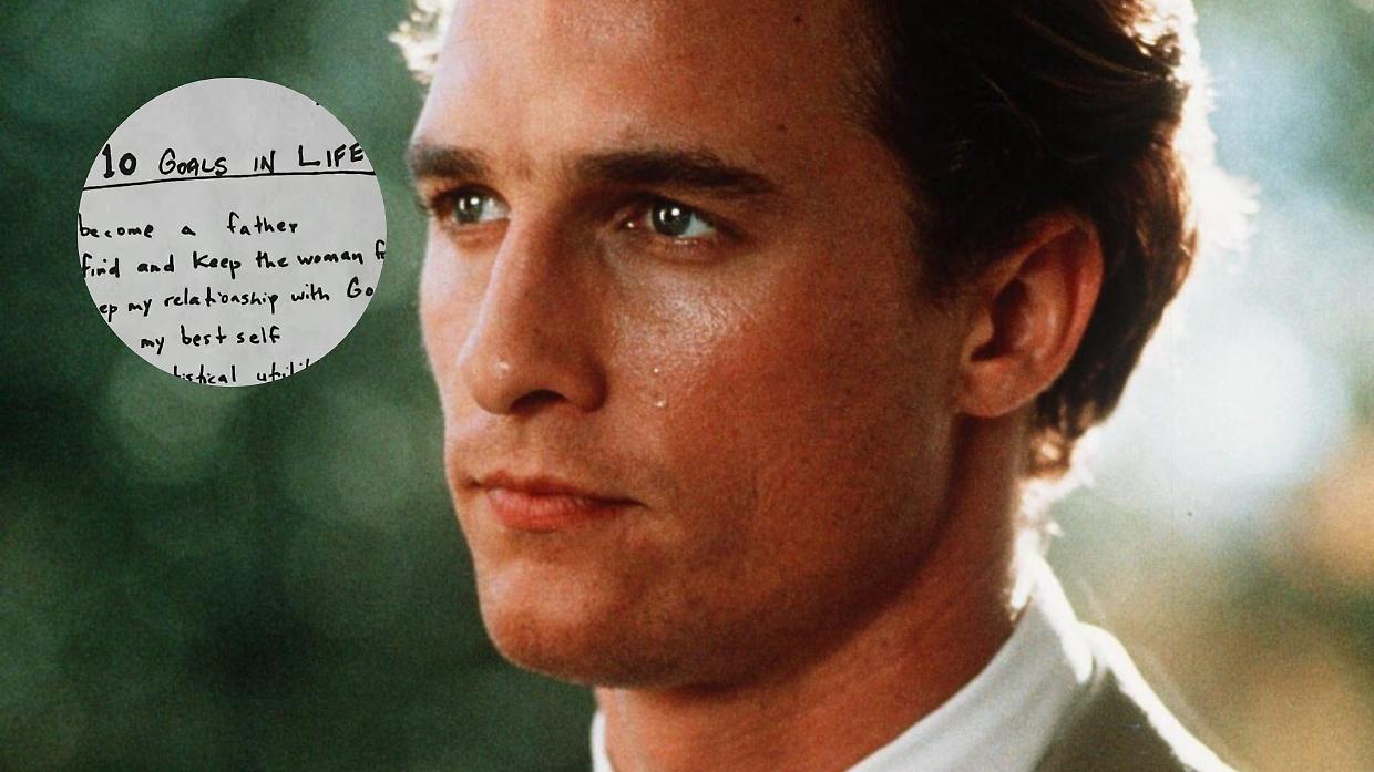 Le regole per arrivare al successo secondo Matthew McConaughey