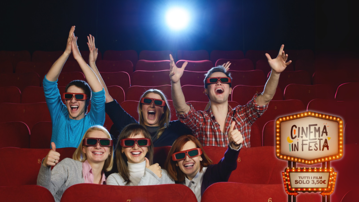 Dall' 8 giugno il cinema è "low cost": ecco come partecipare a Cinema in Festa