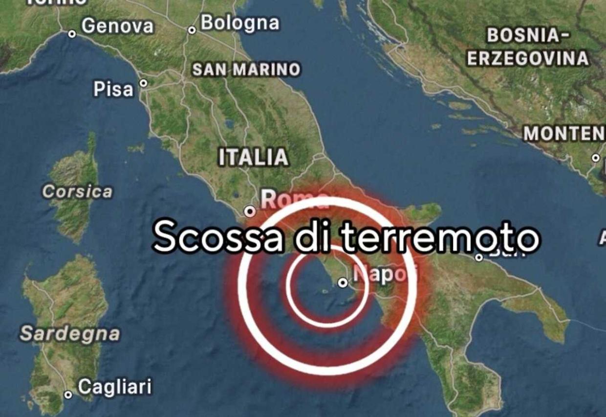 La terra trema di nuovo ai Campi Flegrei, questa volta sveglia i cittadini prima delle 7 del mattino