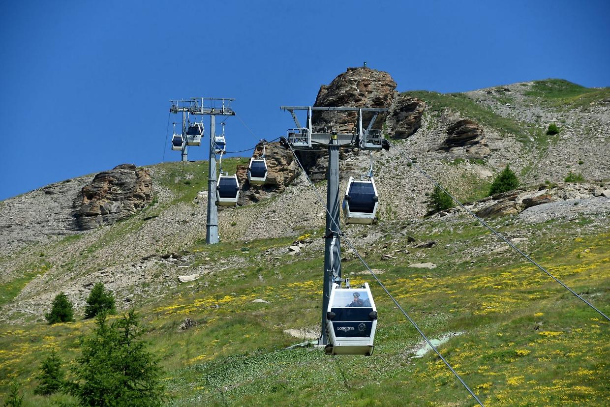 Telecabina chiusa questa estate al Sestriere