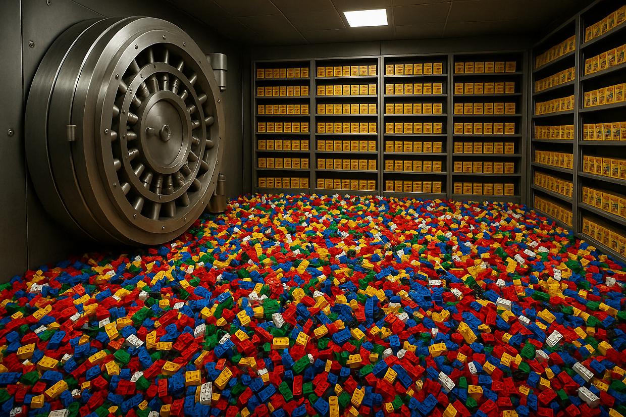 Il tesoro nascosto della LEGO: la stanza blindata che custodisce ogni set mai creato