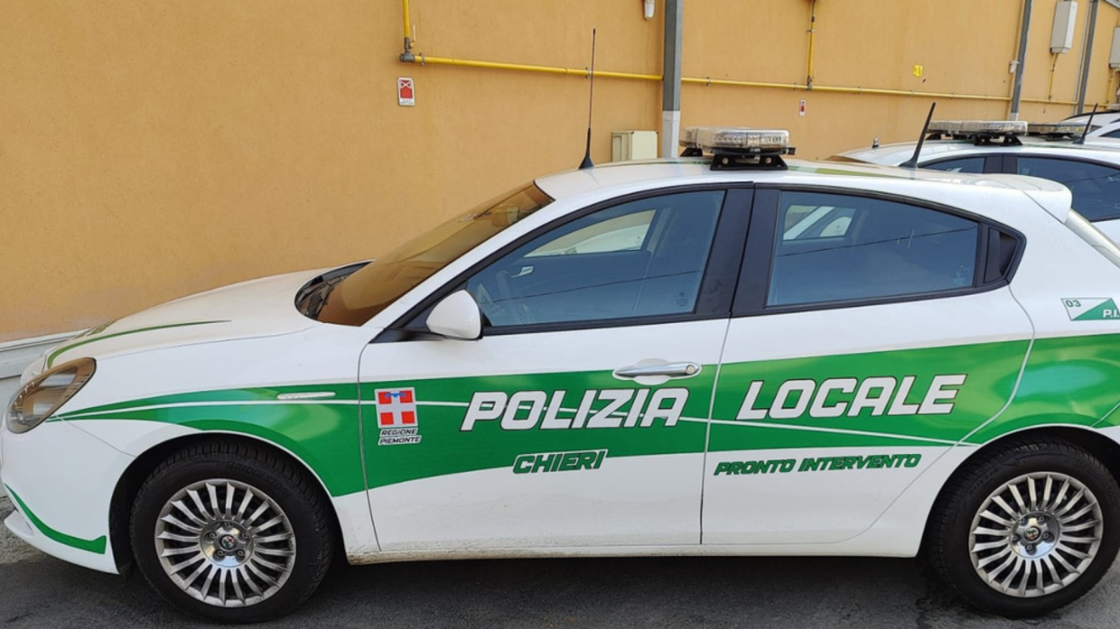 Pomeriggio movimentato a Chieri: incidente in moto e malore in corso Torino