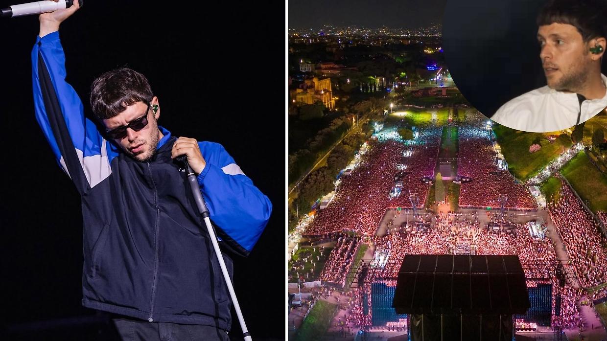 Gazzelle saluta il pubblico di Roma: "Mi fermerò per un po’, regà"