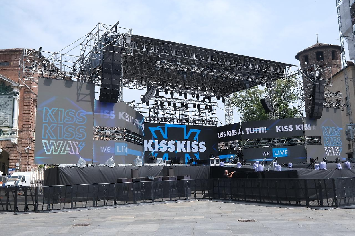 Piazza Castello blindata per il concerto di Radio Kiss Kiss: ecco chiusure e deviazioni