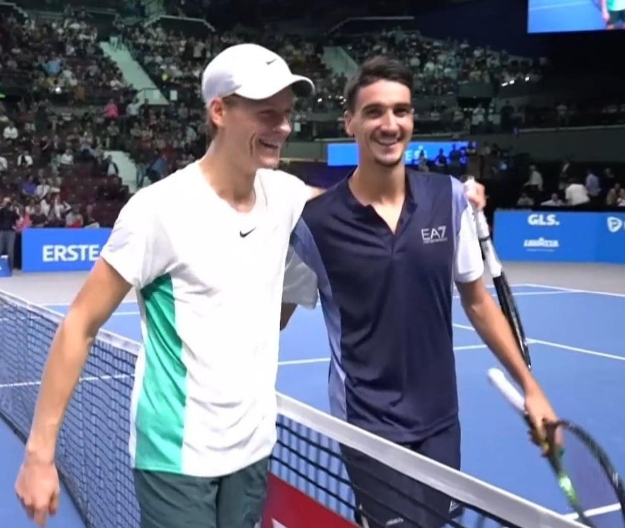Rimonta amara per Jannik Sinner e Lorenzo Sonego, subito eliminati in doppio all'Atp 500 di Halle