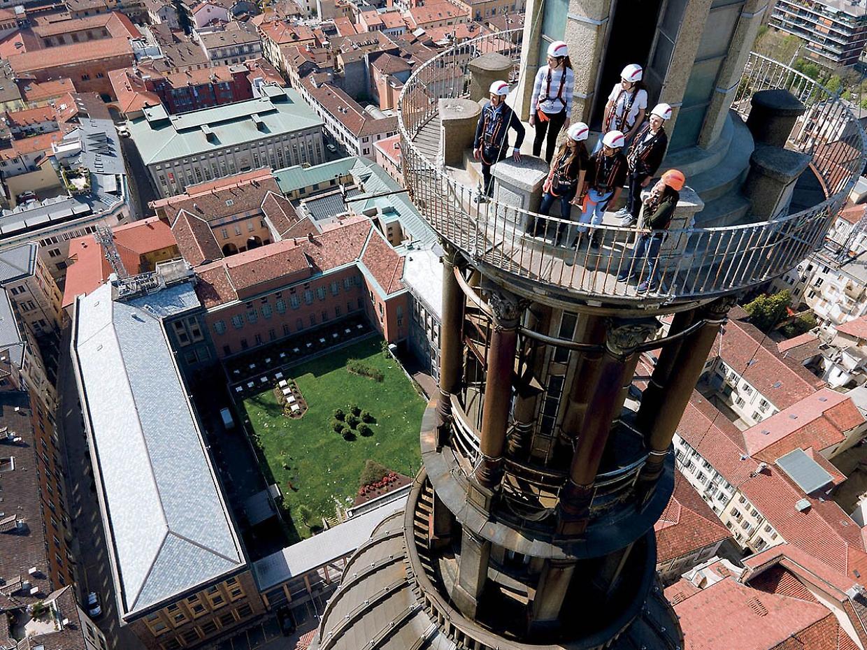Visite notturne sulla cupola di San Gaudenzio: tramonti indimenticabili a 100 metri d’altezza