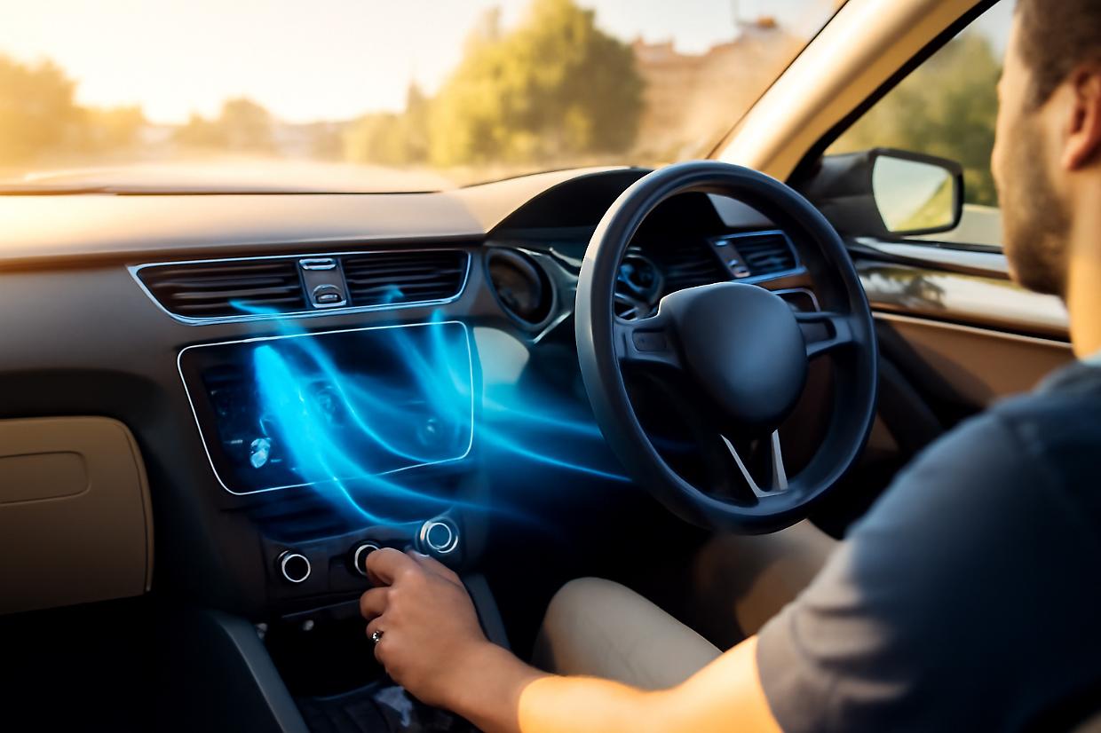 Climatizzatore in auto