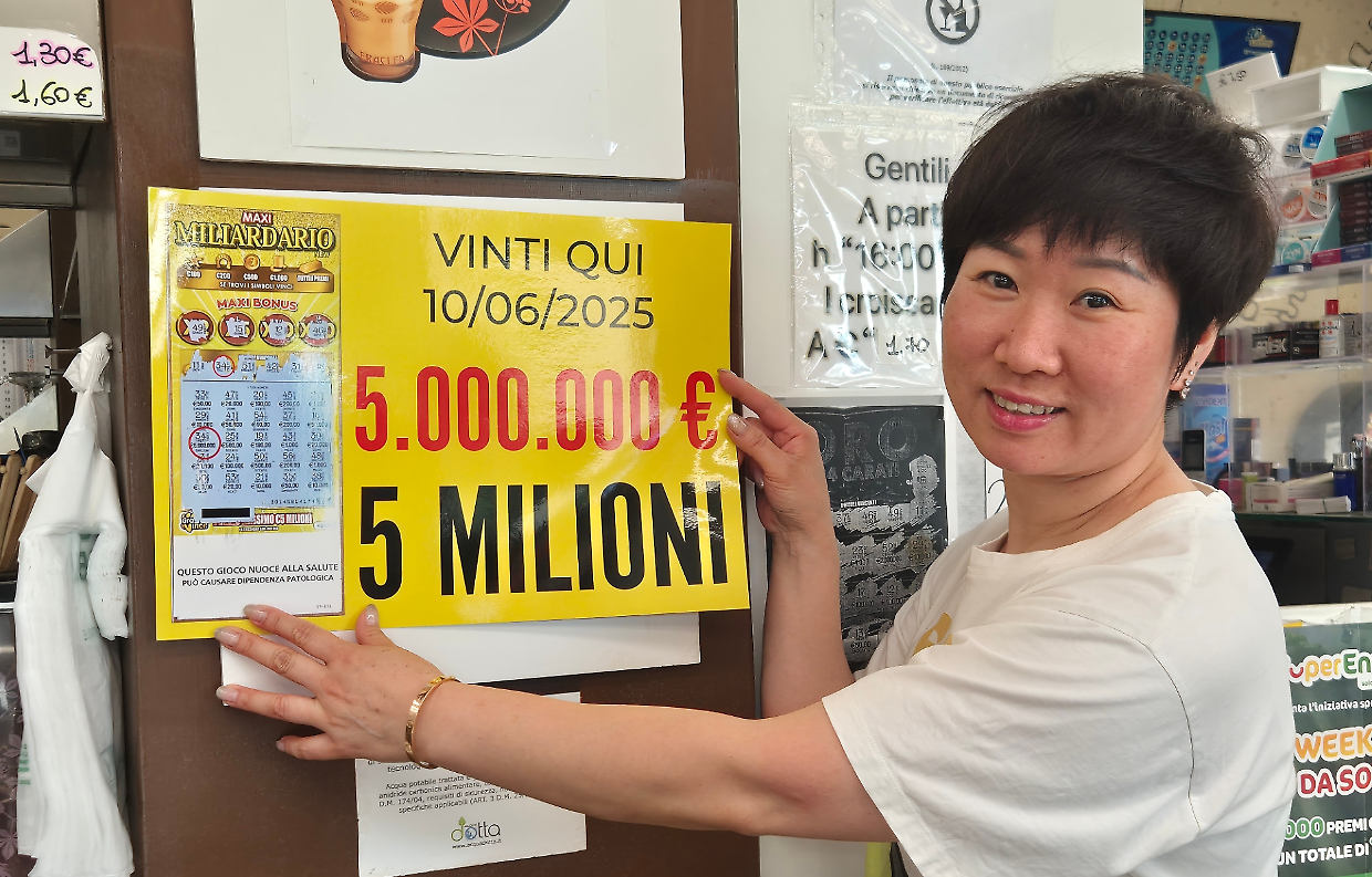 A Settimo sono stati vinti 5 milioni col "gratta&vinci"