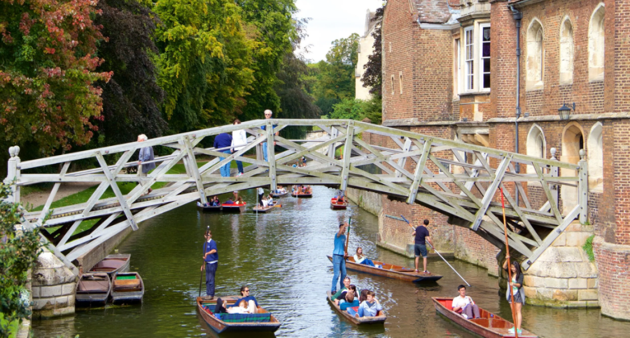 Il Ponte Matematico di Cambridge: come regge senza viti né bulloni?