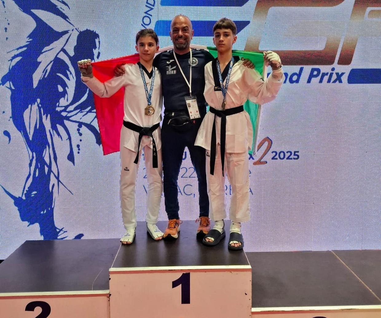Roveretto e Ieluzzi trionfano nel Grand Prix in Serbia, la Greco Academy si piazza terza nella classifica Cadetti