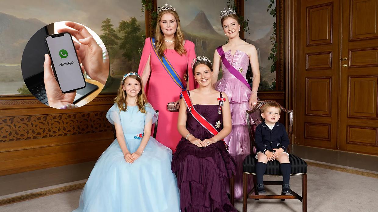Anche le principesse hanno i gruppi whatsapp