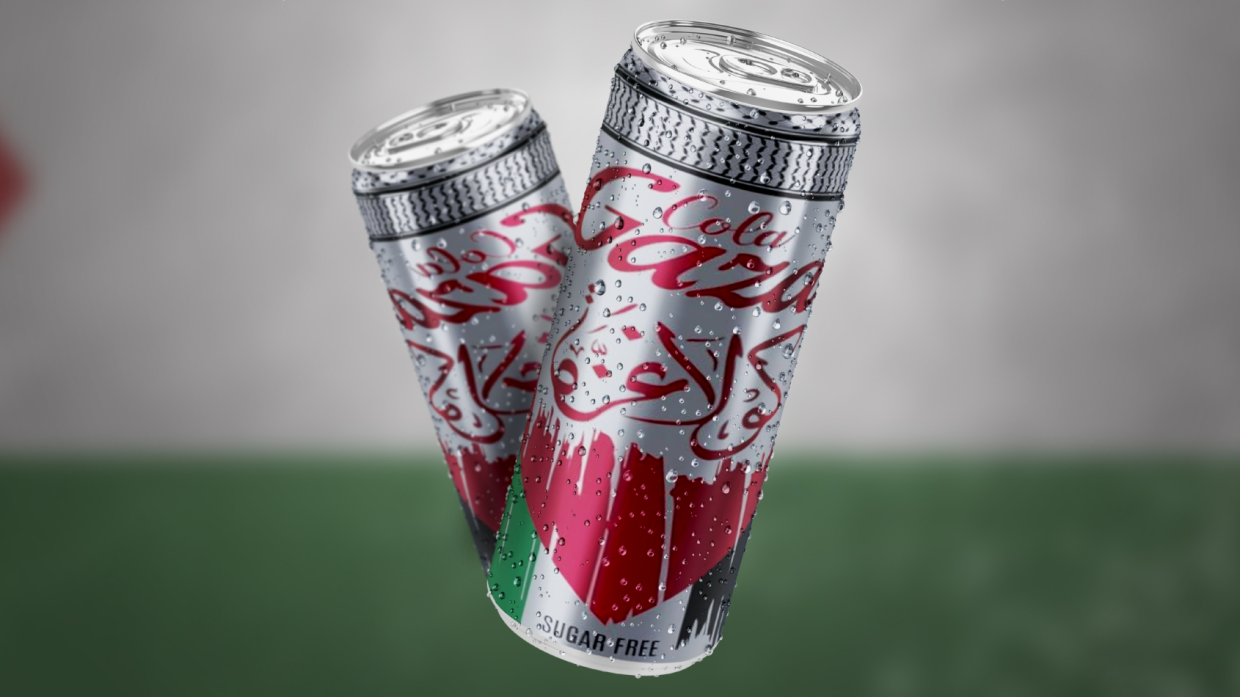La Coop contro Israele: vietata la vendita di prodotti a marchi israeliani, Gaza Cola in bella vista sugli scaffali