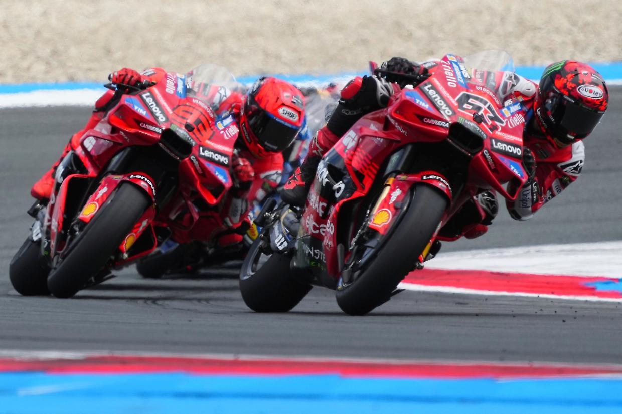 MotoGp, trionfo di Marc Marquez in Olanda: Bagnaia terzo posto con rimpianti