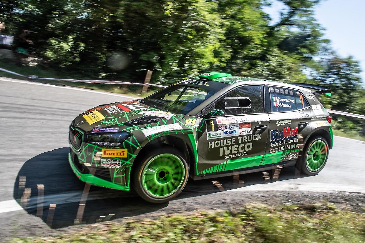 A Ivan Carmellino e Serena Manca la netta vittoria al 9° Rally di Castiglione Torinese 