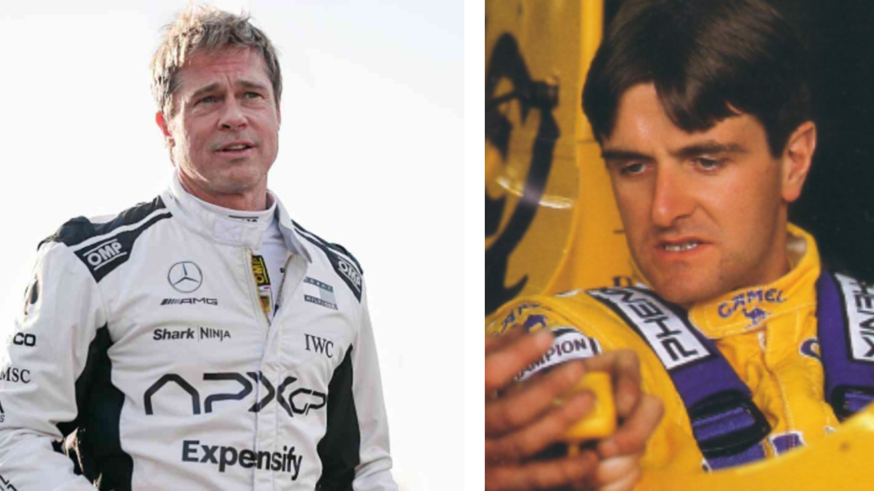 "F1 – Il film": chi è Martin Donnelly, il pilota che ha affrontato la morte e ha ispirato il personaggio di Brad Pitt