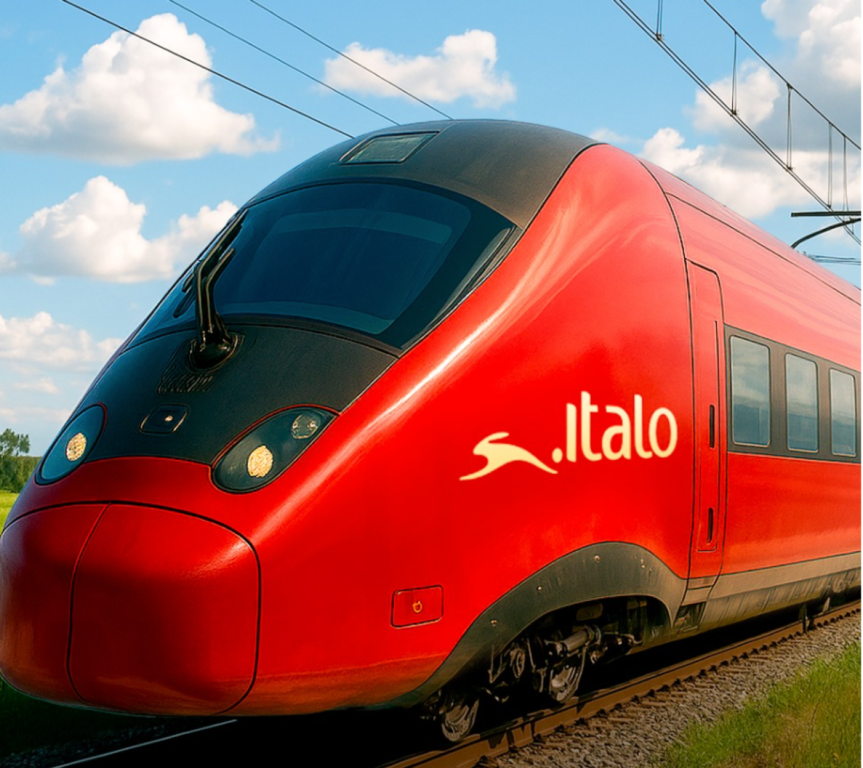 Treno Italo colpito da un fulmine, fermo a Melegnano: ritardi e disagi sull’Alta Velocità